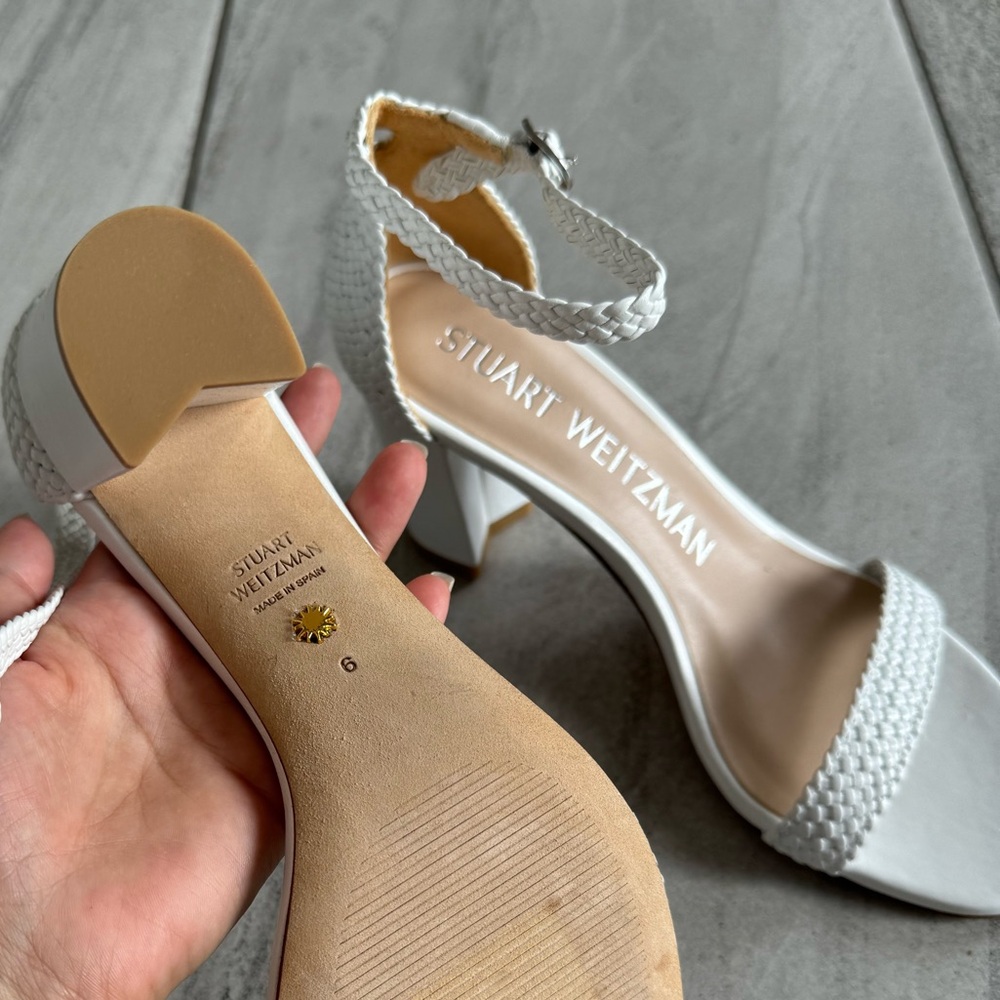 Stuart Weitzman White Heels - image 2